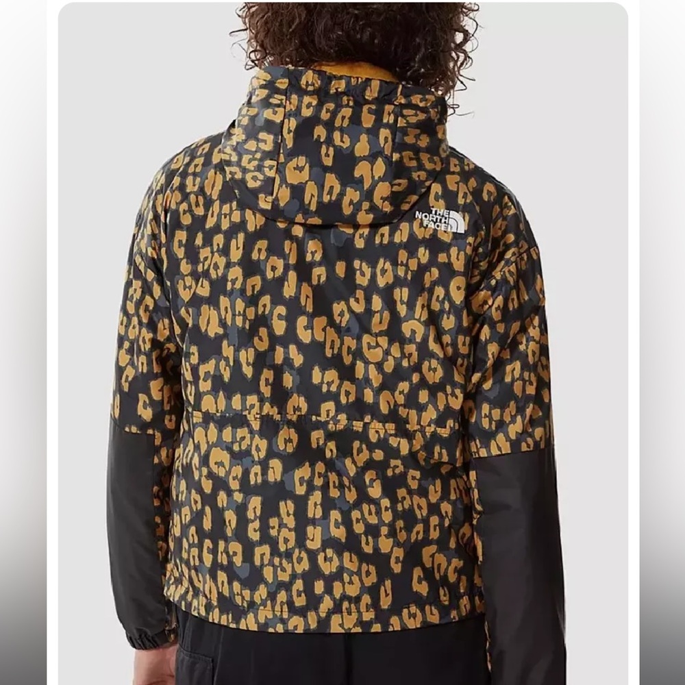 Cheetah/Leopard printed northface windbreaker - Picture 2 of 3